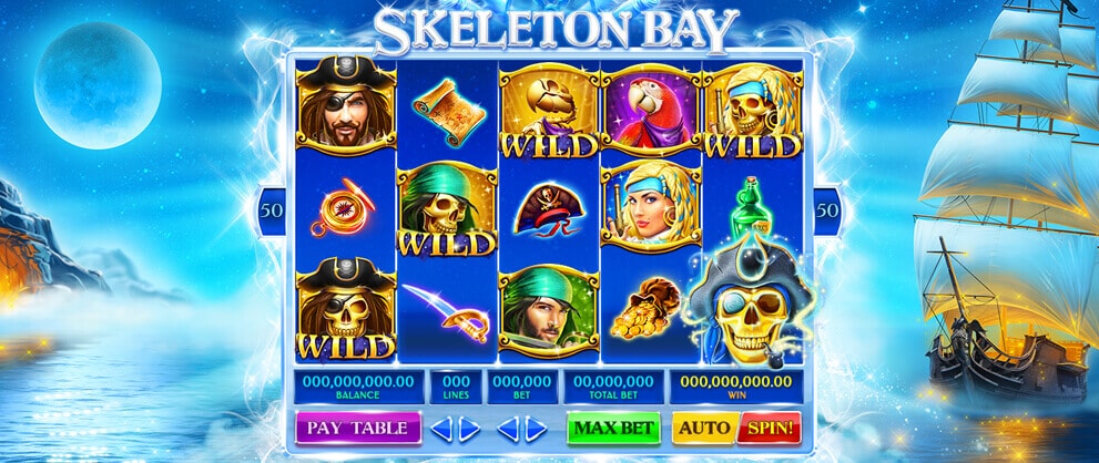 skeleton bay slot machine caesars casino