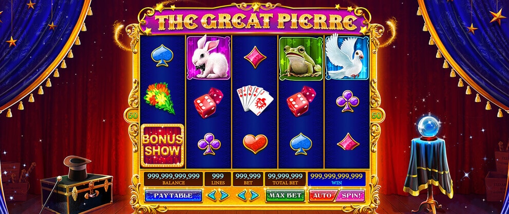 great pierre slots theme caesars casino