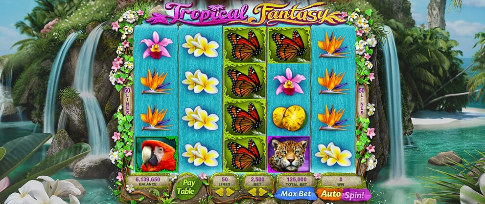 tropical Fantasy free slot machine caesars casino