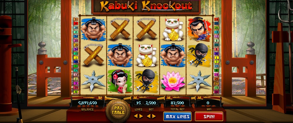 kabuki knockout free slots caesars casino