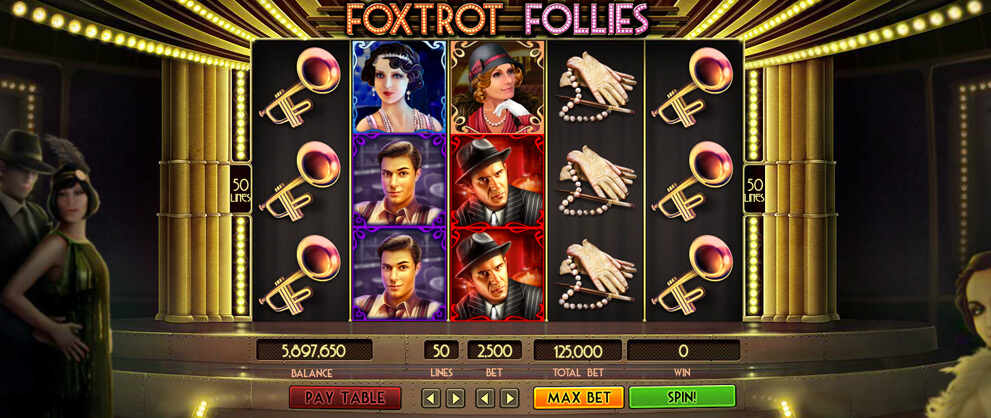 foxtrot follies free slots caesars casino