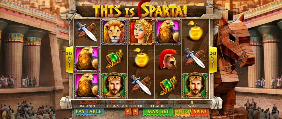 this is sparta free slot machine caesars casino